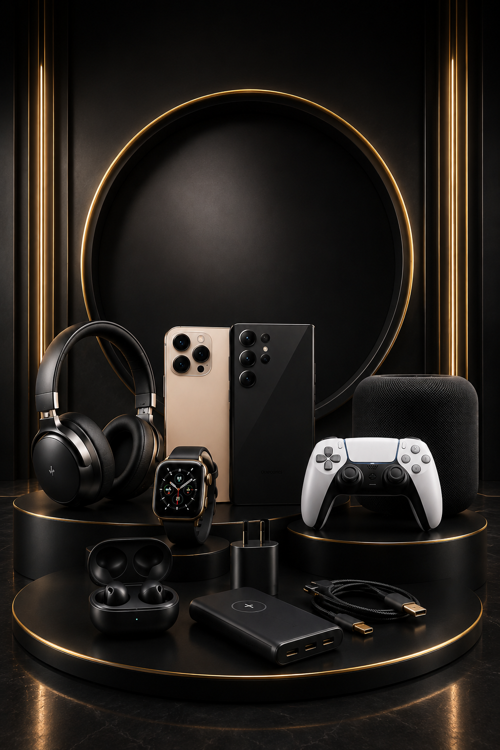 Produits technologiques Gold Tech Star