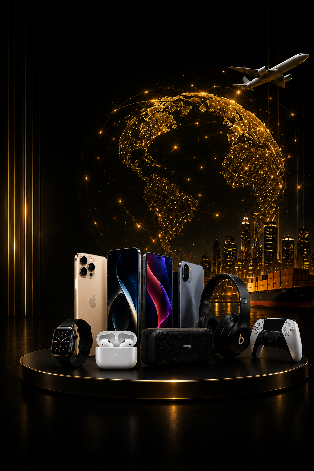 Gold Tech Star distribution technologique mondiale